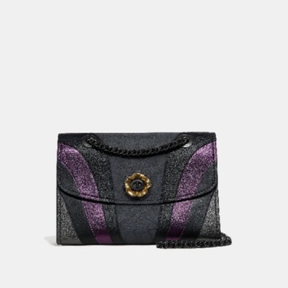 ‼️ISO PURPLE PATCHWORK PARKER‼️